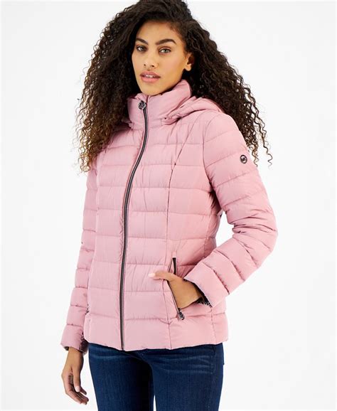 Women's Hooded Packable Down Puffer Coat, Created for Macy's